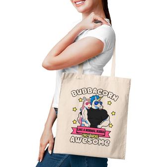 Bubbacorn Bubba Unicorn Brother Sibling Tote Bag | Mazezy