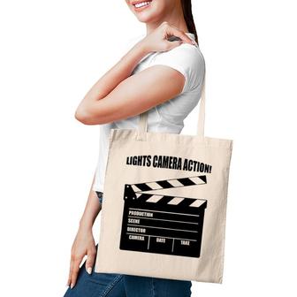 Director S Lights Camera Action Tees Men Women Gifts Tote Bag | Mazezy