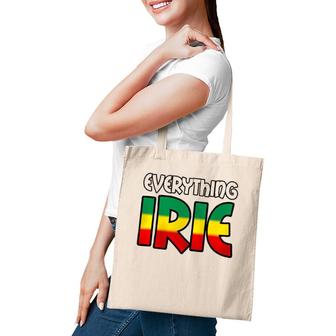 Everything Irie Colorful Rainbow Gift Tote Bag | Mazezy
