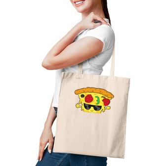 Pizza In Pocket Pizza Slice In Pocket Tote Bag | Mazezy