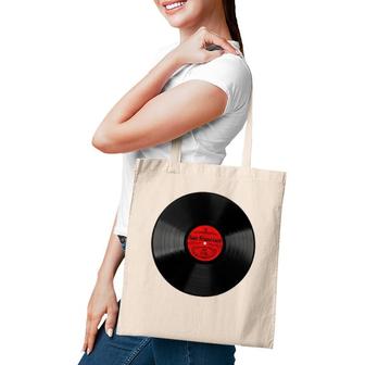 Retro Music Vinyl Record Musical Gift Vintage San Francisco Tote Bag | Mazezy
