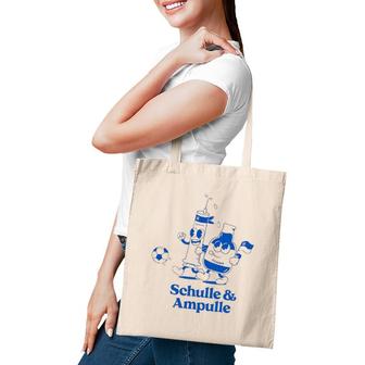 Schulle And Ampulle Cheer Soccer Fans Tote Bag | Mazezy