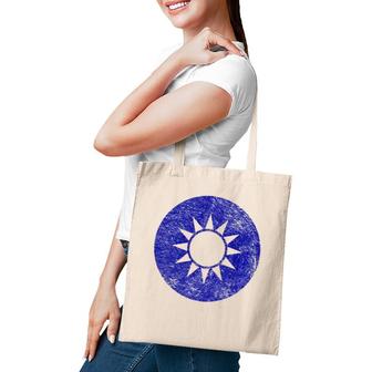 Taiwan Flag Taiwanese Emblem Roundel Taipei Tote Bag | Mazezy