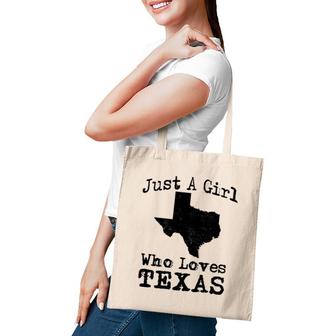 Texas Flag Map Outfit Girl Who Love Texan Patriot Gift Idea Tote Bag | Mazezy DE