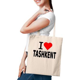 Uzbekistan I Love Tashkent Uzbek Pride Tote Bag | Mazezy