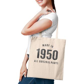 Vintage Made In 1950 All Original Parts Tote Bag | Mazezy