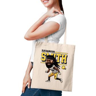 Za’Darius Smith Cartoon Football Fans Tote Bag | Mazezy