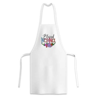 Blessed Nonna Flower Grandma From Daughter With Love New Apron - Seseable