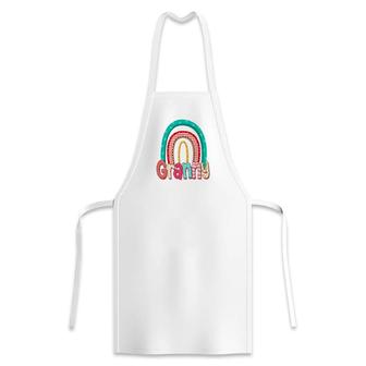 Colorful Rainbow For Granny From Daughter With Love Grandma New Apron | Seseable CA