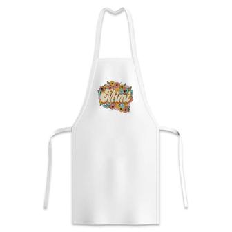 Florals Retro Mimi Flower Vintage Mothers Day Apron | Seseable UK