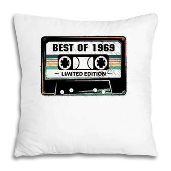 1969 Birthday Mens And Womens Pillow | Mazezy
