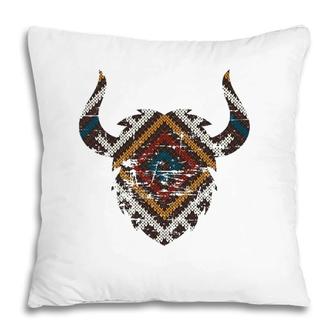 American Bison Wild Animal Gift Wildlife Nature Buffalo Pillow | Mazezy AU