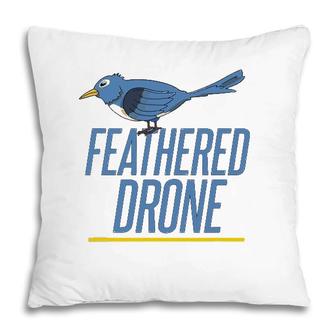 Bird Lover Drone Veterinarian Feathers Nature Gift Pillow | Mazezy