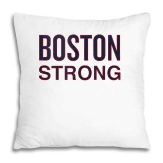 Boston Strong American Patriotic Pillow | Mazezy