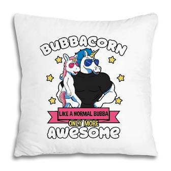 Bubbacorn Bubba Unicorn Brother Sibling Pillow | Mazezy