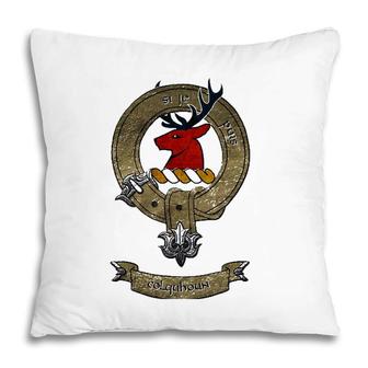 Clan Colquhoun Scottish Pride Family Coat Of Arms Pillow | Mazezy