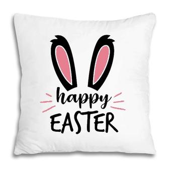 Cute Bunny Design For Sunday School Or Egg Hunt Happy Easter Pillow