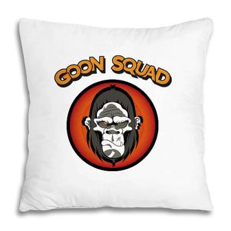 Dank Jits Goon Squad Gorilla Lover Gift Pillow | Mazezy
