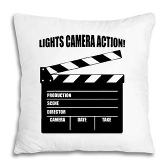 Director S Lights Camera Action Tees Men Women Gifts Pillow | Mazezy