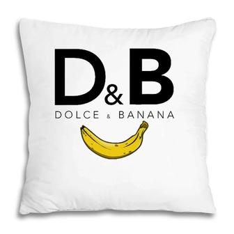 Dolce & Banana Funny Fashion Bananas Gift For Vegan Pillow | Mazezy AU