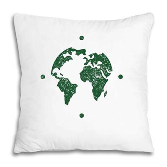 Earth Day Teacher Recycle Vintage Recycling Earth Day Pillow | Mazezy