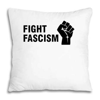 Fight Fascism Anti Fascism Pillow | Mazezy