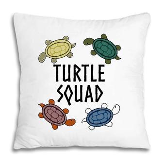 Funny Turtle Squat Diversity Tortoise Pet Pillow | Mazezy