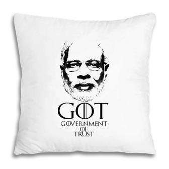 Got Government Of Trust Narendra Modi Pillow | Mazezy