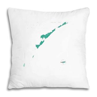 Grand Strand Myrtle Beach Sc Map Souvenir Pillow | Mazezy