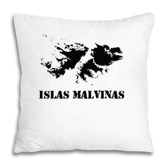 Islas Malvinas Falkland Islands Map Pillow | Mazezy