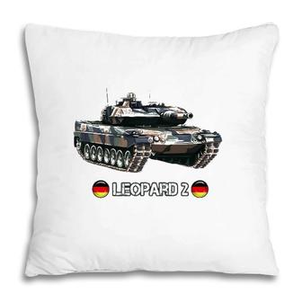 Modern German Main Battle Tank Leopard 2 Gift Pillow | Mazezy