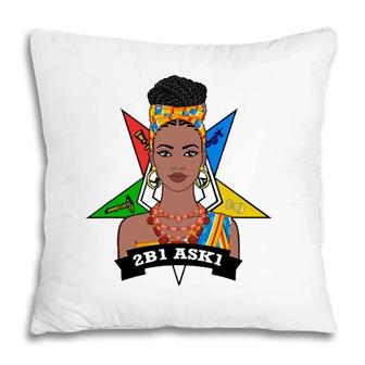 Order Of The Eastern Star Oes 2B1 Ask1 Fatal Diva Freemason Pillow