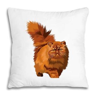 Persian Cat Cute Cat Pet Lover Pillow | Mazezy