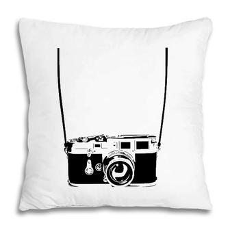 Photography Photographer Camera Tee Pillow | Mazezy
