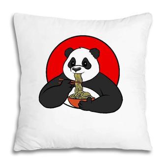 Ramen Cute Panda Kawaii Anime Japanese Otaku Gift Pillow | Mazezy