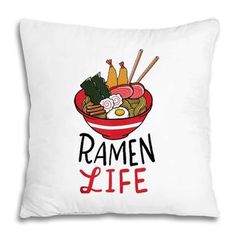 Ramen Life Lover Pillow | Mazezy