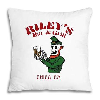 Rileys Bar And Grill Chico Ca Pillow | Mazezy