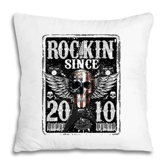 Rockin Since 2010 12 Years Old 12Th Birthday Classic Pillow | Mazezy