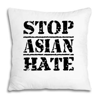 Stop Asian Hate Support & Awareness Proud Asian American Pillow | Mazezy