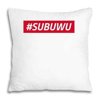 Subuwu Funny Jdm Car Lover From The Subie Gang Pillow | Mazezy