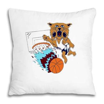 Wcats Dunk Basketball Funny T Pillow | Mazezy