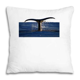 Whale Tail - Ocean Lovers Gift Pillow | Mazezy