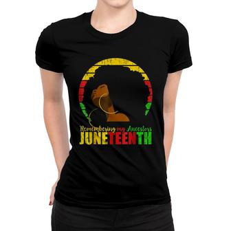 1865 Juneteenth Black Freedom Day June 19Th 1865 Women T-shirt - Thegiftio UK