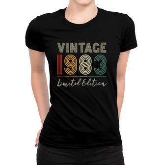 39 Years Old Gifts Vintage 1983 Limited Edition 39Th Birthday Women T-shirt | Mazezy UK