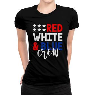 4Th Of July Red White Blue Crew Women T-shirt - Seseable