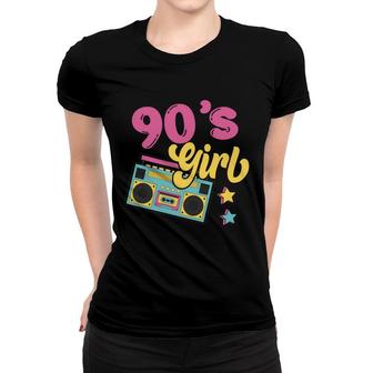 90S Party 90S Girl Party Vintage Stars Music Gift Women T-shirt - Seseable