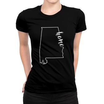 Alabama Home For Any Alabama Native Women T-shirt | Mazezy