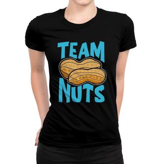 Baby Gender Reveal Party Gender Reveal Team Nuts Boy Baby Women T-shirt - Seseable