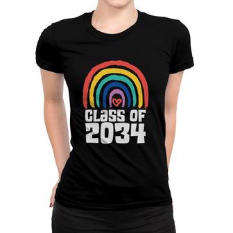 Class Of 2034 Grow With Me School Teacher Student Gift Women T-shirt - Seseable