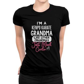 Cool Mothers Day Design Kenpo Karate Grandma Women T-shirt - Seseable